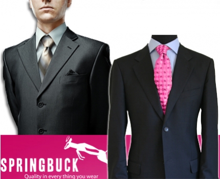 Groupdeal - Waardebon twv €450 voor een aan huis opgemeten maatpak van Springbuck Groupdeal - Waardebon twv €450 voor een aan huis opgemeten maatpak van Springbuck
