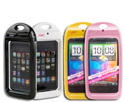 Groupdeal - Waterdichte hoes voor je mobiel! Groupdeal - Waterdichte hoes voor je mobiel!