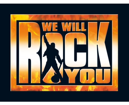 Groupdeal - WE WILL ROCK YOU Musical toegangskaart met de legendarische QUEEN hits