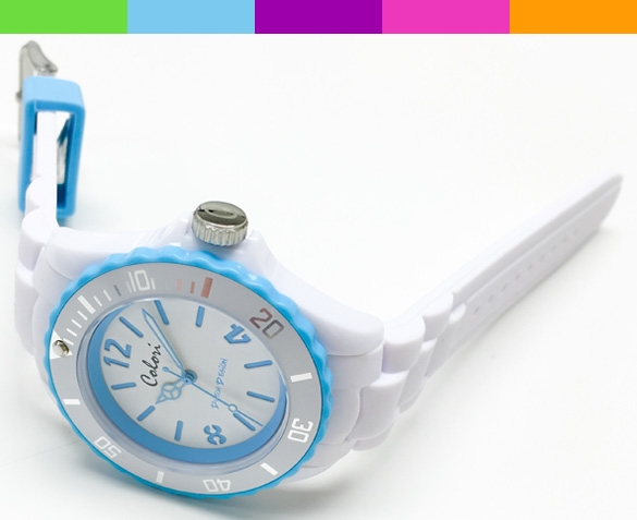 Groupdeal - White Summer Color Watch Groupdeal - White Summer Color Watch