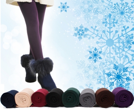 Groupdeal - Winterleggings; In 9 kleuren met fleece Groupdeal - Winterleggings; In 9 kleuren met fleece