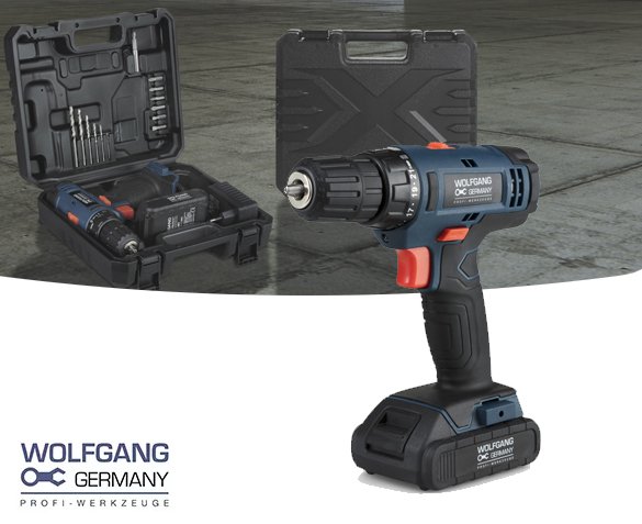 Groupdeal - Wolfgang Accuschroefboormachine Groupdeal - Wolfgang Accuschroefboormachine