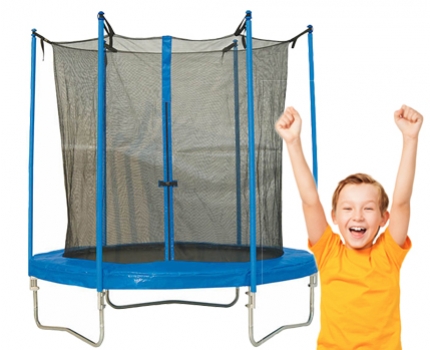 Groupdeal - XL Trampolines met veiligheidsnet! Groupdeal - XL Trampolines met veiligheidsnet!