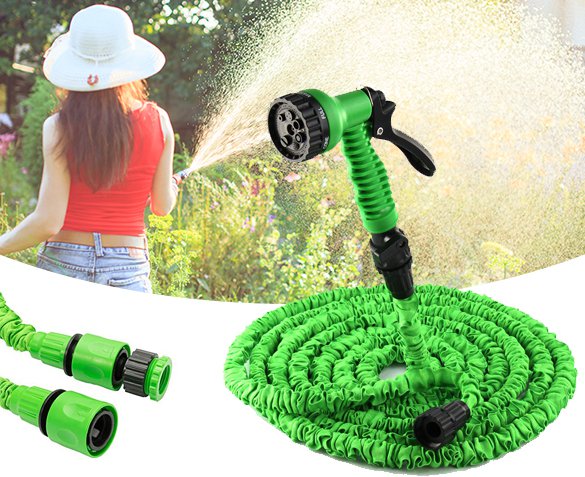 Groupdeal - XXL Hose Uitrekbare Tuinslang Groupdeal - XXL Hose Uitrekbare Tuinslang