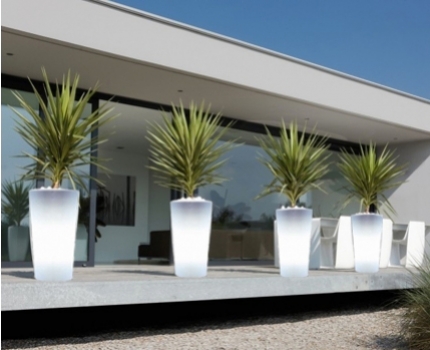 Groupdeal - Zeer exclusieve Lichtgevende Design Bloempotten! Groupdeal - Zeer exclusieve Lichtgevende Design Bloempotten!