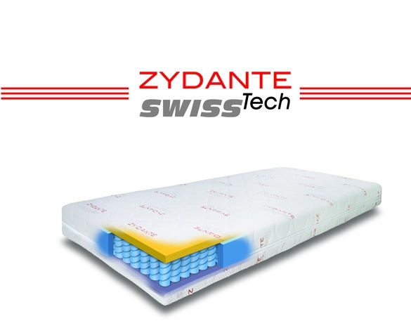 Groupdeal - Zydante Swisstech NASA Pocketveer traagschuim matrassen met 7 comfortzones