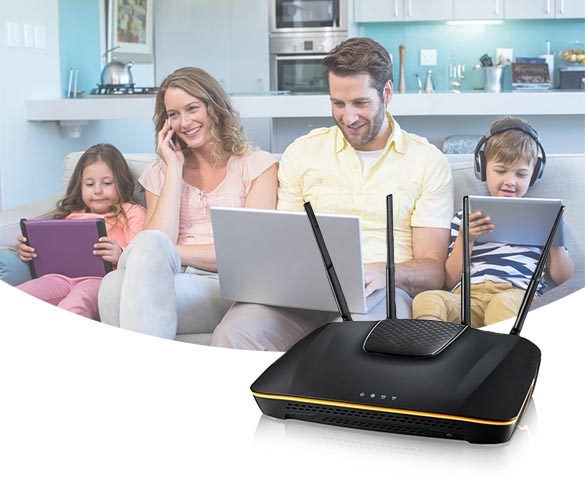 Groupdeal - ZyXEL NBG6816 Router met One Connect Groupdeal - ZyXEL NBG6816 Router met One Connect