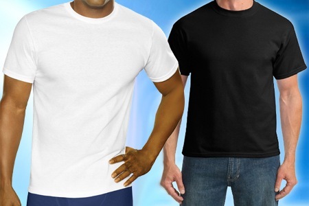 Groupon - 12 Of 24 Fruit Of The Loom T-shirts In Wit Of Zwart En In Verschillende Maten, Inclusief Verzendkosten (Vanaf € 34) Groupon - 12 Of 24 Fruit Of The Loom T-shirts In Wit Of Zwart En In Verschillende Maten, Inclusief Verzendkosten (Vanaf € 34)