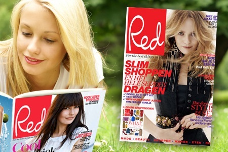 Groupon - € 19 Voor 12X Red Magazine (Waarde € 49,95)