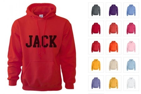 Groupon - €19 Voor Een Hooded Sweater Voor Volwassenen Of Kinderen In Verschillende Kleuren En Maten Inclusief Eigen Logo Of Naam