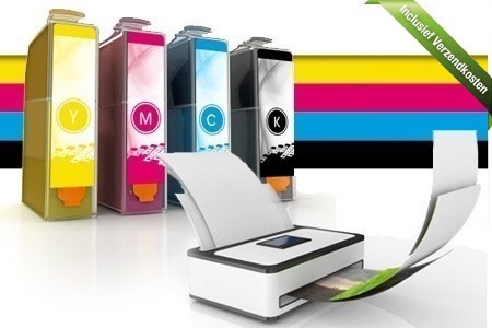 Groupon - € 19 Voor Een Set Met 6 Inktcartridges, Compatibel Met Bijna Alle Canon, Brother Of Epson Printers, Incl. Verzendkosten (Waarde € 38,70)