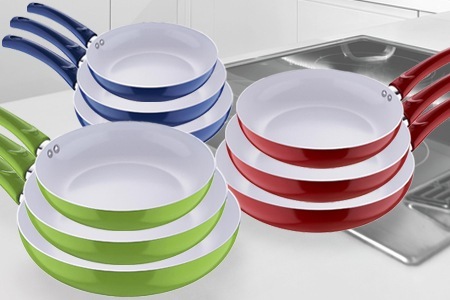 Groupon - 2, 3 Of 6 Gekleurde Keramische Blaumann-koekenpannen (Vanaf € 24,95, Incl. Verzendkosten) Groupon - 2, 3 Of 6 Gekleurde Keramische Blaumann-koekenpannen (Vanaf € 24,95, Incl. Verzendkosten)