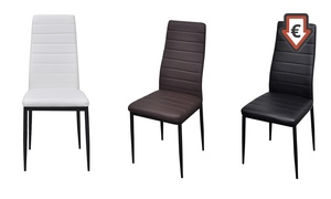 Groupon - 2, 4 Of 6 Slim Line Stoelen Groupon - 2, 4 Of 6 Slim Line Stoelen