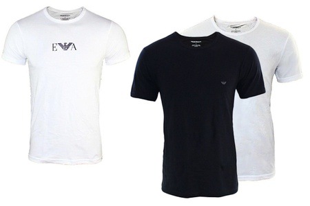 Groupon - 2 of 3 Armani T-shirts Groupon - 2 of 3 Armani T-shirts
