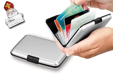 Groupon - 2 Of 4 Alu Wallets In Blauw, Rood, Zwart Of Zilver, Dé Luxe Aluminium
Pasjeshouder Waarmee Pasjes, Rijbewijs En Contant Geld Overzichtelijk En Veilig Worden Bewaard (Vanaf € 17)