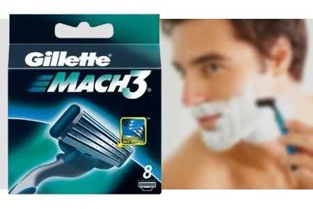 Groupon - 2 Pakjes (16 Stuks), 4 Pakjes (32 Stuks) Of 8 Pakjes (64 Stuks) Gillette Mach3 Scheermesjes (Vanaf € 29,95)