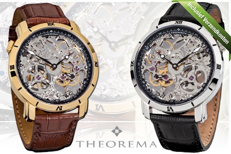 Groupon - € 229 Voor Een Theorama Designhorloge, Verkrijgbaar In Vier Varianten, Inclusief Verzendkosten (Waarde € 1.289)