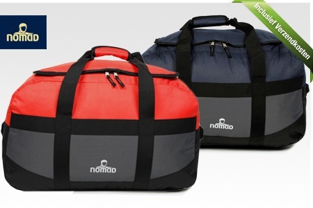 Groupon - € 24,95 Voor Een Nomad Sporttas Van Vijftig Liter, In Rood Of Donkerblauw, Inclusief Verzendkosten (Waarde € 54,95) Groupon - € 24,95 Voor Een Nomad Sporttas Van Vijftig Liter, In Rood Of Donkerblauw, Inclusief Verzendkosten (Waarde € 54,95)