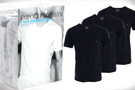 Groupon - 3 Armani T-shirts