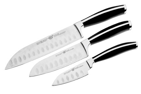 Groupon - 3 Japanse Santoku Messen Van Fijn Edelstaal (Vanaf € 49, Incl. Verzendkosten)