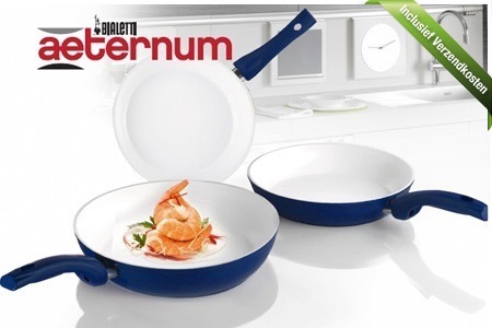 Groupon - € 34,95 Voor Een Driedelige Bialetti Koekenpannenset Met Keramische Baklaag Inclusief Verzendkosten (Waarde € 59,95) Groupon - € 34,95 Voor Een Driedelige Bialetti Koekenpannenset Met Keramische Baklaag Inclusief Verzendkosten (Waarde € 59,95)