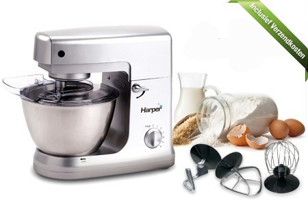 Groupon - 3-In-1 Harper Keukenmachine Van Roestvrij Staal Met Of Zonder Vleesmolen, Inclusief Verzendkosten (Vanaf € 119) Groupon - 3-In-1 Harper Keukenmachine Van Roestvrij Staal Met Of Zonder Vleesmolen, Inclusief Verzendkosten (Vanaf € 119)
