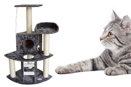 Groupon - € 44 (+ € 5,95 Verzendkosten) Voor Een Stevige Krabpaal Met 5 Sisalpalen Voor Je Kat (Waarde € 119) Groupon - € 44 (+ € 5,95 Verzendkosten) Voor Een Stevige Krabpaal Met 5 Sisalpalen Voor Je Kat (Waarde € 119)