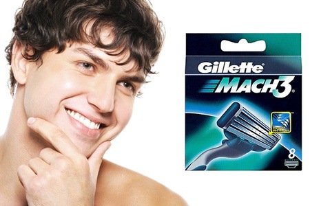 Groupon - 8/16/32 Gillette Mach 3 mesjes