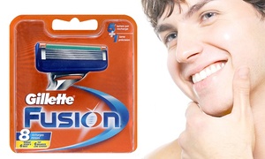 Groupon - 8 Gilette Fusion Scheermesjes