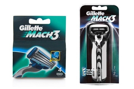 Groupon - 8 Mach 3 scheermesjes + apparaat Groupon - 8 Mach 3 scheermesjes + apparaat