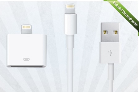 Groupon - Aansluitingen Voor Je Apple: 3 Meter Lange Kabels Voor Je Iphone, Ipad Of Ipod, Eventueel In Nieuwe Lightning-versie Met Adapter Naar 30-Pins (Vanaf € 12, Incl. Verzendkosten) Groupon - Aansluitingen Voor Je Apple: 3 Meter Lange Kabels Voor Je Iphone, Ipad Of Ipod, Eventueel In Nieuwe Lightning-versie Met Adapter Naar 30-Pins (Vanaf € 12, Incl. Verzendkosten)