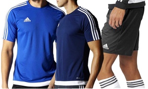 Groupon - Adidas Performance Set Van Shorts Met Shirt Groupon - Adidas Performance Set Van Shorts Met Shirt