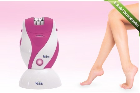 Groupon - Altijd Verlost Van Ongewenst Haar Met Een Oplaadbare Veet Touchably Epilator, Inclusief Verzendkosten (Vanaf € 39)