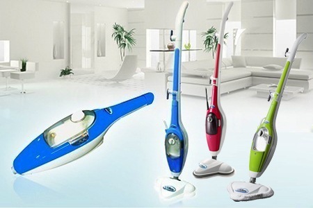 Groupon - Aqua Laser Gold Stoomreiniger Voor Vloer, Tapijt, Ramen En Meer, Incl. Verzending