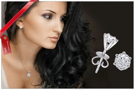 Groupon - Armband, Ketting, Oorbellen Of De Complete Set Sieraden Met Swarovski Kristallen (Vanaf € 19)