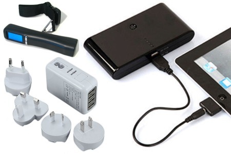 Groupon - Bagageweegschaal, wereldreisadapter en powerbank, incl. verzending (vanaf € 11,95)