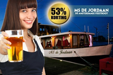 Groupon - Beleef De Ware Amsterdamsche Jordaan Op Het Water, Vol Sfeer, Nostalgie En Gezelligheid, Inclusief Driegangen Diner En Dinnershow! Groupon - Beleef De Ware Amsterdamsche Jordaan Op Het Water, Vol Sfeer, Nostalgie En Gezelligheid, Inclusief Driegangen Diner En Dinnershow!