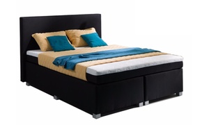 Groupon - Boxspring Met Pocketveringmatras Groupon - Boxspring Met Pocketveringmatras