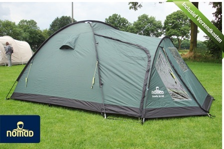 Groupon - Comfortabel Kamperen In Twee- Tot Vijfpersoonstenten Van Nomad In Verschillende Uitvoeringen, Inclusief Verzendkosten (Vanaf € 59,95) Groupon - Comfortabel Kamperen In Twee- Tot Vijfpersoonstenten Van Nomad In Verschillende Uitvoeringen, Inclusief Verzendkosten (Vanaf € 59,95)