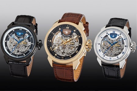 Groupon - Copernicus horloge van Tufina Uhren - verkrijgbaar in 4 kleuren (gratis bezorgd)
