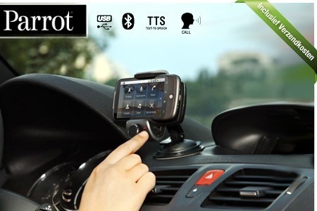 Groupon - Draagbare Handsfree Kit Voor In De Auto: De Parrot Minikit Smart, Inclusief Verzendkosten (Vanaf € 49)