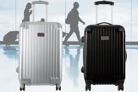 Groupon - Driedelige set trolleys - klein, medium en groot (gratis bezorgd)