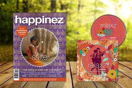 Groupon - Een Halfjaar- Of Jaarabonnement Op Happinez, Inclusief Relaxz-cd (Vanaf € 19)