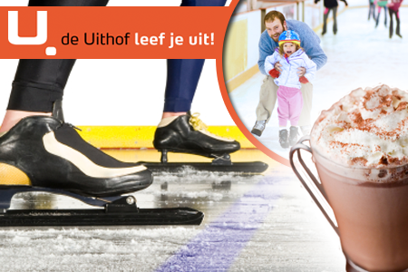 Groupon - Elfstedenarrangement Bij Sporttainment Center De  Uithof: Een Hele Dag Schaatsen, Bij Aankomst Warme Chocolademelk  Met Slagroom, Schaatshuur, Warme Maaltijd En 1 Consumptie Naar Keuze En  Uithof Keycord!