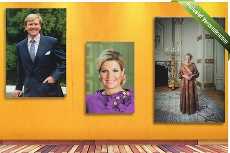 Groupon - Foto Van Het Koningshuis Of Foto Naar Keuze Op Canvas Gespannen Op Luxe Houten Frame, Inclusief Verzendkosten (Vanaf € 19) Groupon - Foto Van Het Koningshuis Of Foto Naar Keuze Op Canvas Gespannen Op Luxe Houten Frame, Inclusief Verzendkosten (Vanaf € 19)