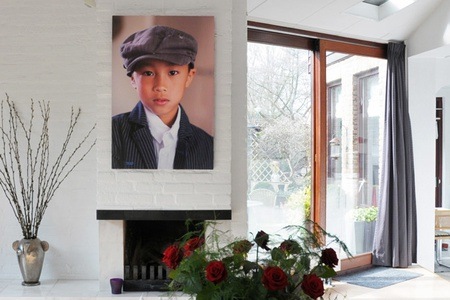 Groupon - Fotocanvas op luxe houten frame in diverse formaten bij Fotogeschenk