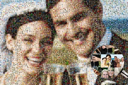 Groupon - Fotomozaïek-canvas van je eigen foto's op een formaat naar keuze Groupon - Fotomozaïek-canvas van je eigen foto's op een formaat naar keuze