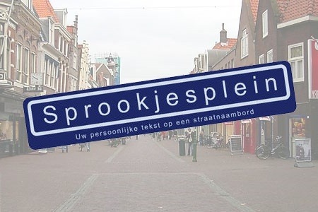 Groupon - Gepersonaliseerd straatnaambord of naambord van Streetsign.nl (€ 14,95)