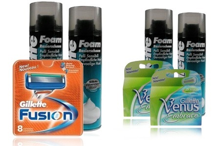 Groupon - Gillette Fusion Of Gillette Venus Embrace Scheermesjes Inclusief Scheerschuim Bij Drogisterij.net Vanaf € 24,95 Groupon - Gillette Fusion Of Gillette Venus Embrace Scheermesjes Inclusief Scheerschuim Bij Drogisterij.net Vanaf € 24,95