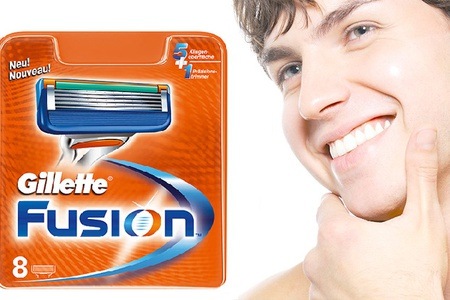 Groupon - Gillette Fusion scheermessen Groupon - Gillette Fusion scheermessen